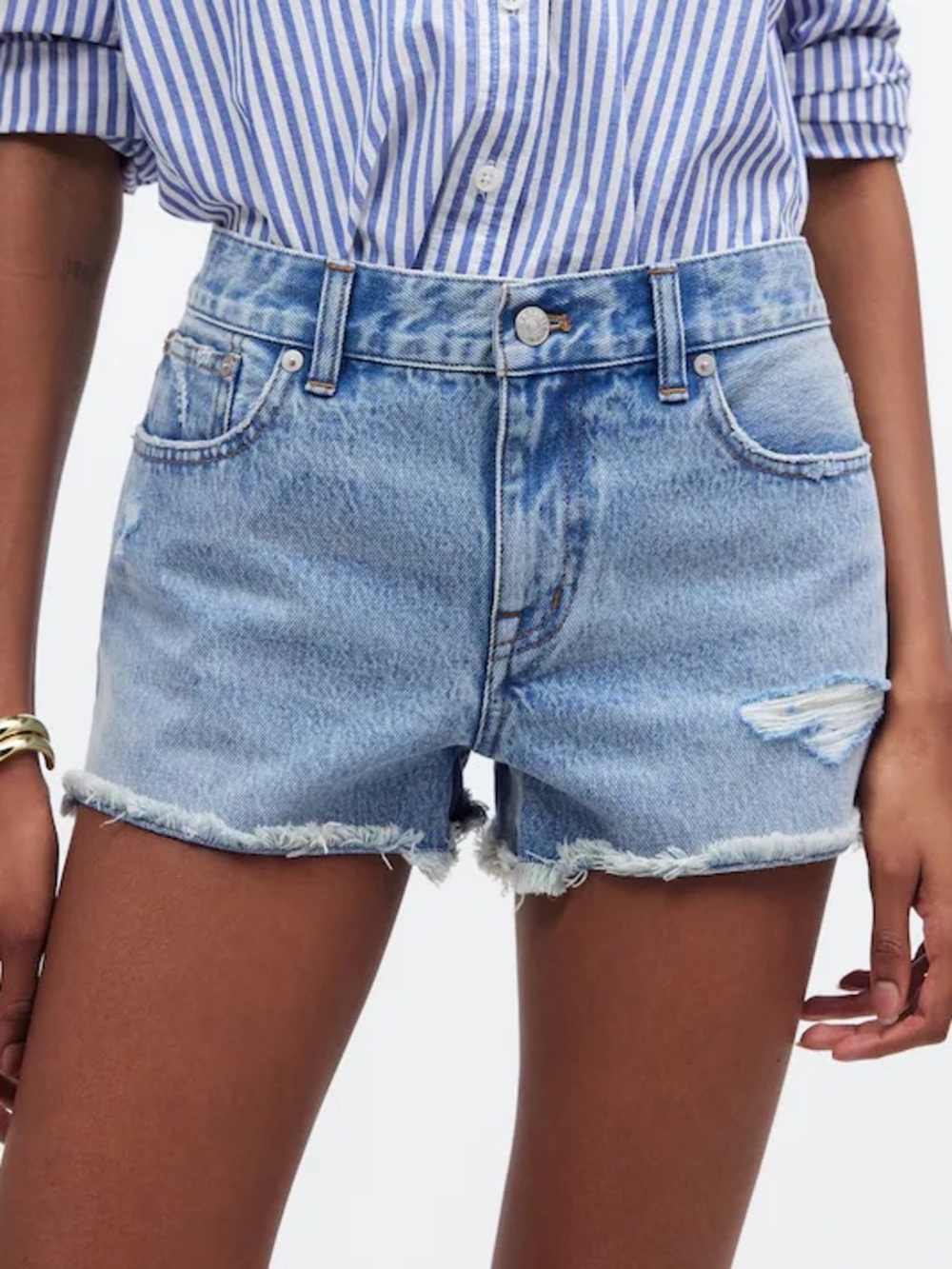 NWT Madewell Low-Rise Boyfriend Shorts W 29